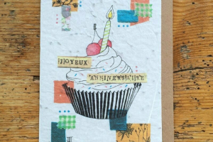 les cartes de Lulu "joyeux anniversaire"(cake)